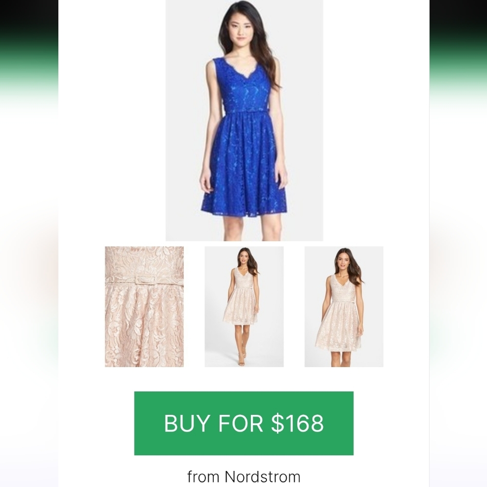 Eliza J Royal Blue Dress